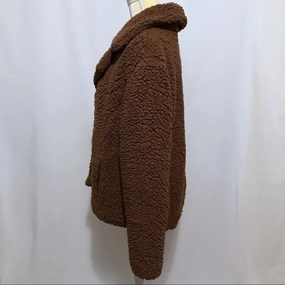 Caslon NWOT Faux Shearling Jacket Women M - Picture 7 of 14